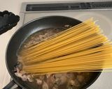 鯖缶コンソメマヨワンパンパスタ作り方2写真