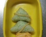 クリスマスツリーのお弁当作り方2写真