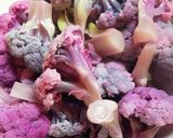 かわいい♡ピンクカリフラワーの甘酢漬け作り方4写真