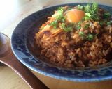 納豆キムチたまごチャーハン作り方4写真
