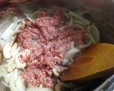 ひき肉と野菜で簡単、汁ビーフン作り方3写真