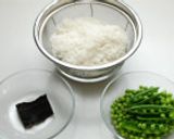 土鍋直火炊き☆豆ご飯作り方1写真