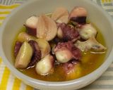 タコのオリーブ油煮；スペイン風作り方16写真