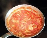 トマトソースパスタ作り方8写真