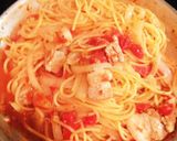 トマトソースパスタ作り方10写真