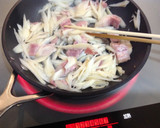 牛蒡とベーコンの洋風混ぜ御飯作り方1写真