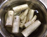 めんつゆで簡単きんぴら作り方1写真