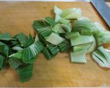 簡単！５分❀青梗菜のチーズ炒め作り方1写真