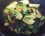 簡単！５分❀青梗菜のチーズ炒め作り方2写真