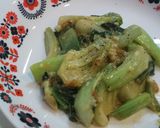 簡単！５分❀青梗菜のチーズ炒め作り方4写真