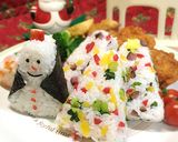 おにぎり型deクリスマスツリーちらし寿司作り方19写真