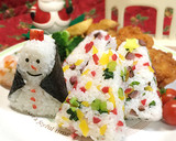 クリスマスに☆おにぎり型で簡単ちらし寿司作り方10写真