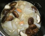 里芋と鶏肉の煮物~残ってる野菜も添えて作り方8写真