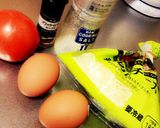 チーズとトマトのふわふわオムレツ♪作り方1写真