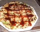 シーチキンでヘルシーツナのお好み焼き作り方4写真
