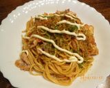 おひとりさまの味噌キムチ焼きそば作り方5写真