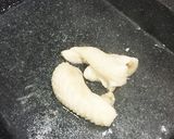 鶏皮1枚、ねぎで甘辛^o^作り方1写真