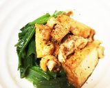 鶏皮1枚、ねぎで甘辛^o^作り方5写真