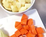 簡単に肉じゃが♡作り方1写真