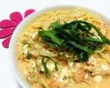 豆腐とキムチのスープパスタ作り方4写真