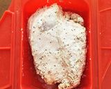 レンジで！鶏胸肉のマヨガーリック蒸し作り方2写真