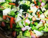 残り野菜で！！スパニッシュオムレツ作り方3写真
