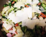 残り野菜で！！スパニッシュオムレツ作り方4写真