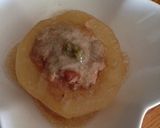ボリュームおもてなし大根のひき肉詰梅風味作り方5写真