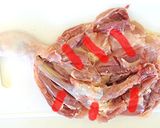 フライパンで!骨付きローストチキンタレ作り方4写真