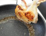 フライパンで!骨付きローストチキンタレ作り方7写真