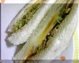 サンドイッチ＠お好み焼き味作り方6写真