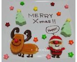 市販のおやつで可愛いクリスマスプレート作り方5写真