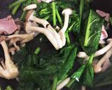 ランチ！ほうれん草のさっぱり和風パスタ作り方3写真