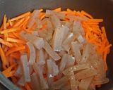 にんじんとこんにゃくの胡桃味噌きんぴら作り方5写真