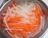 千切り野菜の和風サラダ作り方1写真