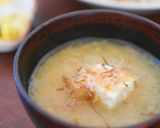 玉ねぎの変わり味噌汁作り方4写真