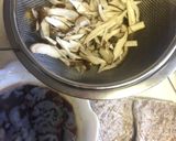 牛ミンチとごぼうの炊き込みご飯♪作り方1写真