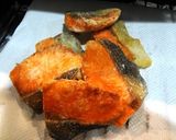 超簡単！揚げ鮭のとろみ野菜あんかけ～♡作り方1写真