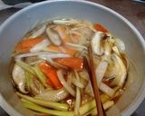 超簡単！揚げ鮭のとろみ野菜あんかけ～♡作り方2写真