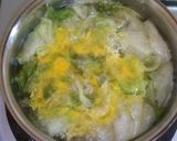 レタスと卵の鶏がらスープ作り方4写真