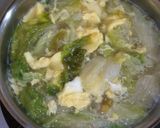レタスと卵の鶏がらスープ作り方6写真