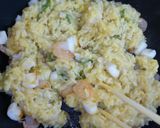 レタスと海鮮の簡単おこげチャーハン｡*✧作り方5写真