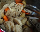 基本の和食7 　うちの煮〆（筑前煮）作り方7写真