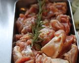 チキンとエリンギのレモンクリーム煮作り方1写真