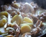 チキンとエリンギのレモンクリーム煮作り方5写真