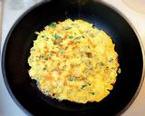 手づかみ食べに☆たっぷり野菜のお好み焼き作り方2写真