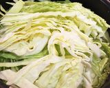 キャベツの胡麻塩和え作り方1写真