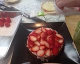 生チョコクリームのクリスマスケーキ作り方7写真