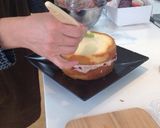 生チョコクリームのクリスマスケーキ作り方10写真