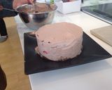 生チョコクリームのクリスマスケーキ作り方11写真